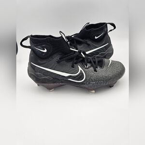 Nike Alpha Huarache NXT 'Black Dark Smoke Grey' Baseball Cleats